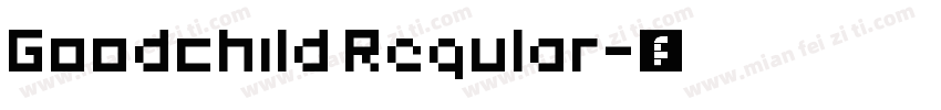 Goodchild Regular字体转换